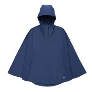 Herschel Supply Co packable navy voyage poncho